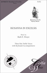 Hosanna in Excelsis SSA choral sheet music cover